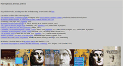 Desktop Screenshot of paulstephenson.info
